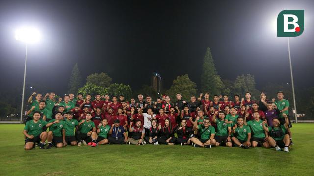 Foto: Tergabung di Grup A Sepak Bola SEA Games 2023, Timnas Indonesia U-22 Terus Geber Latihan