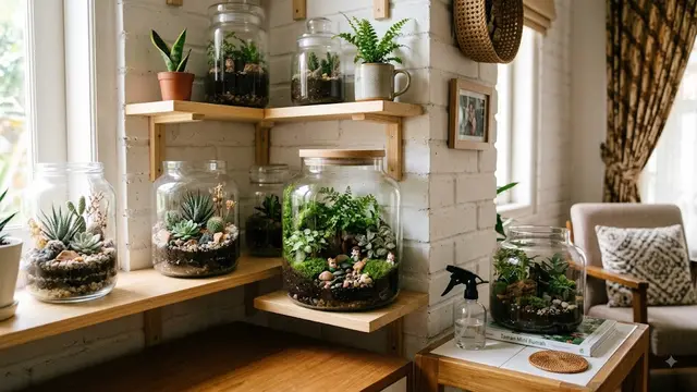 Ide Taman Mini di Sudut Rumah