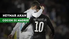 Gelandang Real Madrid, Casemiro, menilai Neymar akan cocok bermain bersama Los Blancos.