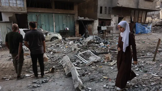Serangan Militer Israel di Kota Gaza Terus Berlanjut