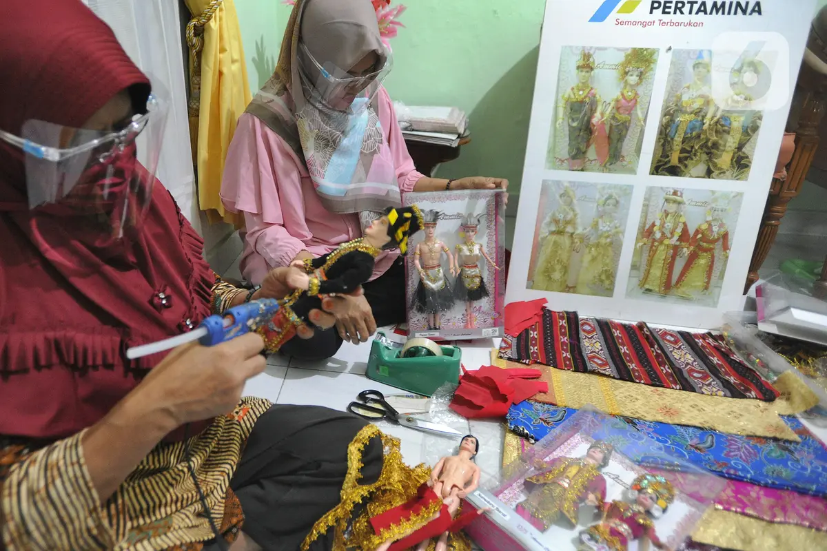 UMKM Boneka Bertahan di Tengah Pandemi Corona