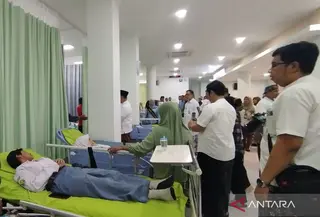 Siswa Keracunan MBG di Kudus. (Antara)