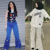 Lihat di sini beberapa potret gaya mirip antara Mahalini Raharja dan Putri Delina yang sekarang sudah resmi jadi ipar.