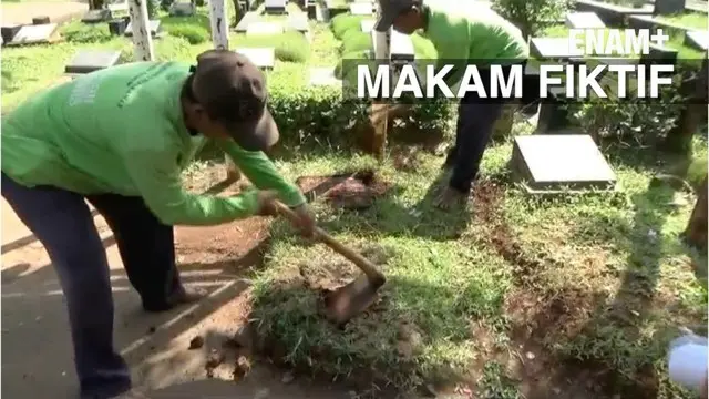 Petugas Dinas Pemakaman DKI Jakarta menemukan lagi 16 makam fiktif di TPU Bintaro Jakarta Selatan. Makam-makam fiktif tersebut berada di badan jalan dan belakang kantor pengawas TPU