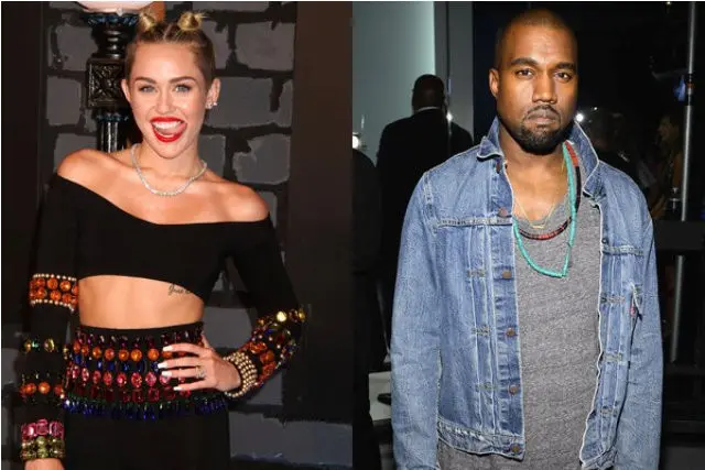 Miley Cyrus dan Kanye West