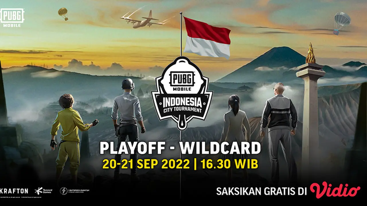 Link Live Streaming Playoff PUBG Mobile City Tournament 2022 di Vidio, 20 dan 21 September : Ada 16 Tim
