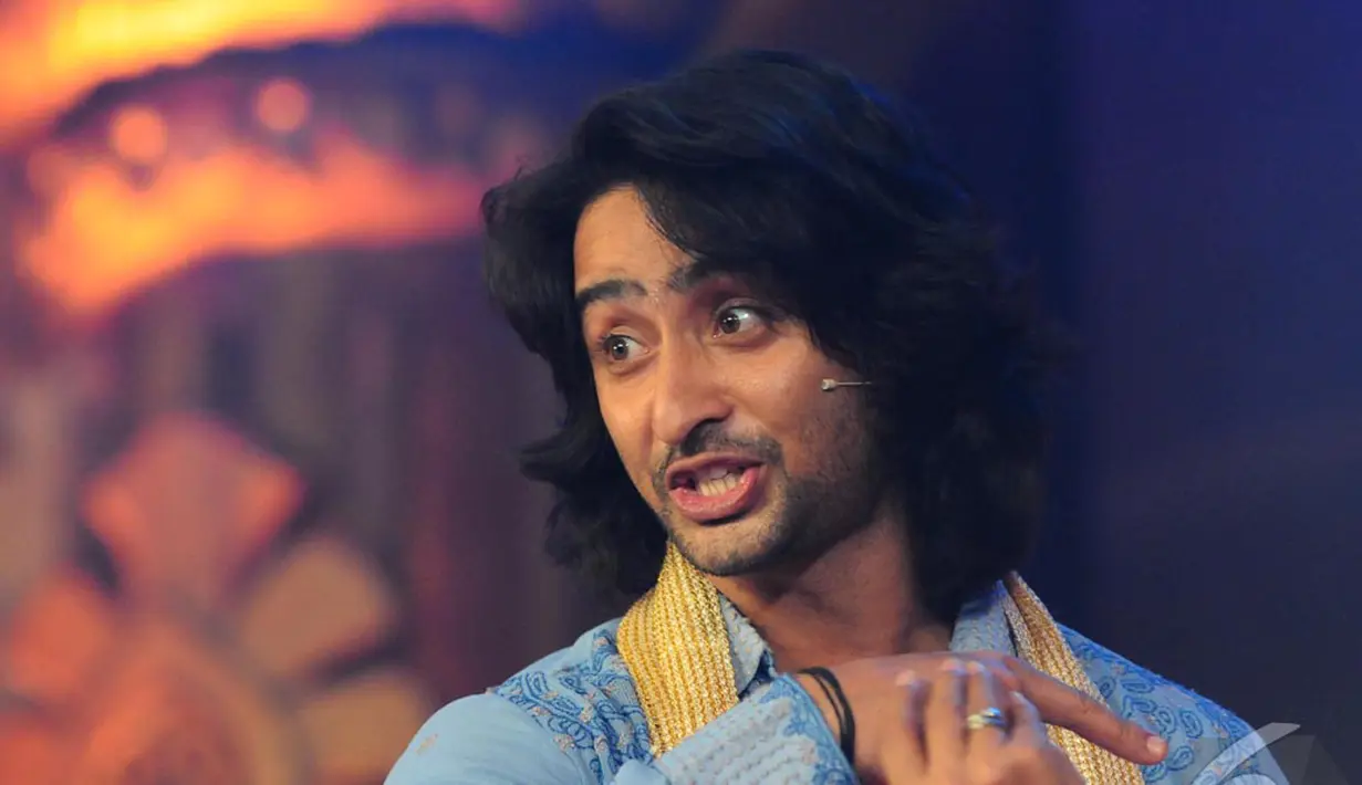  Shaheer mengungkapkan tipe wanita idamannya. Ia ingin yang kepribadian baik, jujur dan lembut, Jakarta, Jumat (3/10/2014) (Liputan6.com/Andrian M Tunay)
