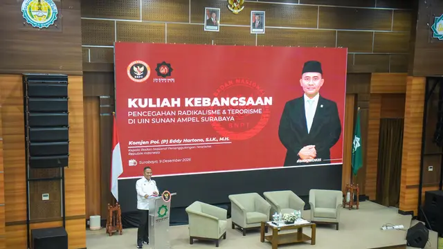 BNPT Gaungkan Mitigasi Radikalisasi Digital di UIN Sunan Ampel Surabaya