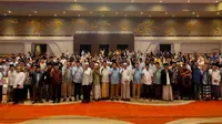 Deklarasi dukungan Prabowo-Gibran oleh ratusan Kiyai di Cirebon. (Istimewa)