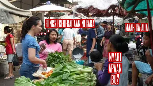 6 Editan Percakapan Penjual dan Pembeli di Pasar ala Netizen Ini Bikin Ngakak