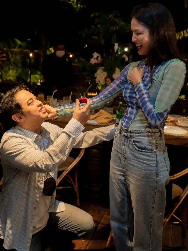 Aulia Sarah dan Aditya Randra. (Foto: Dok. Instagram @owliasarah)