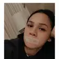 Andien Plester Mulut saat tidur (dok.Instagram@andienaisyah/https://www.instagram.com/stories/highlights/17874300025401834//Devita