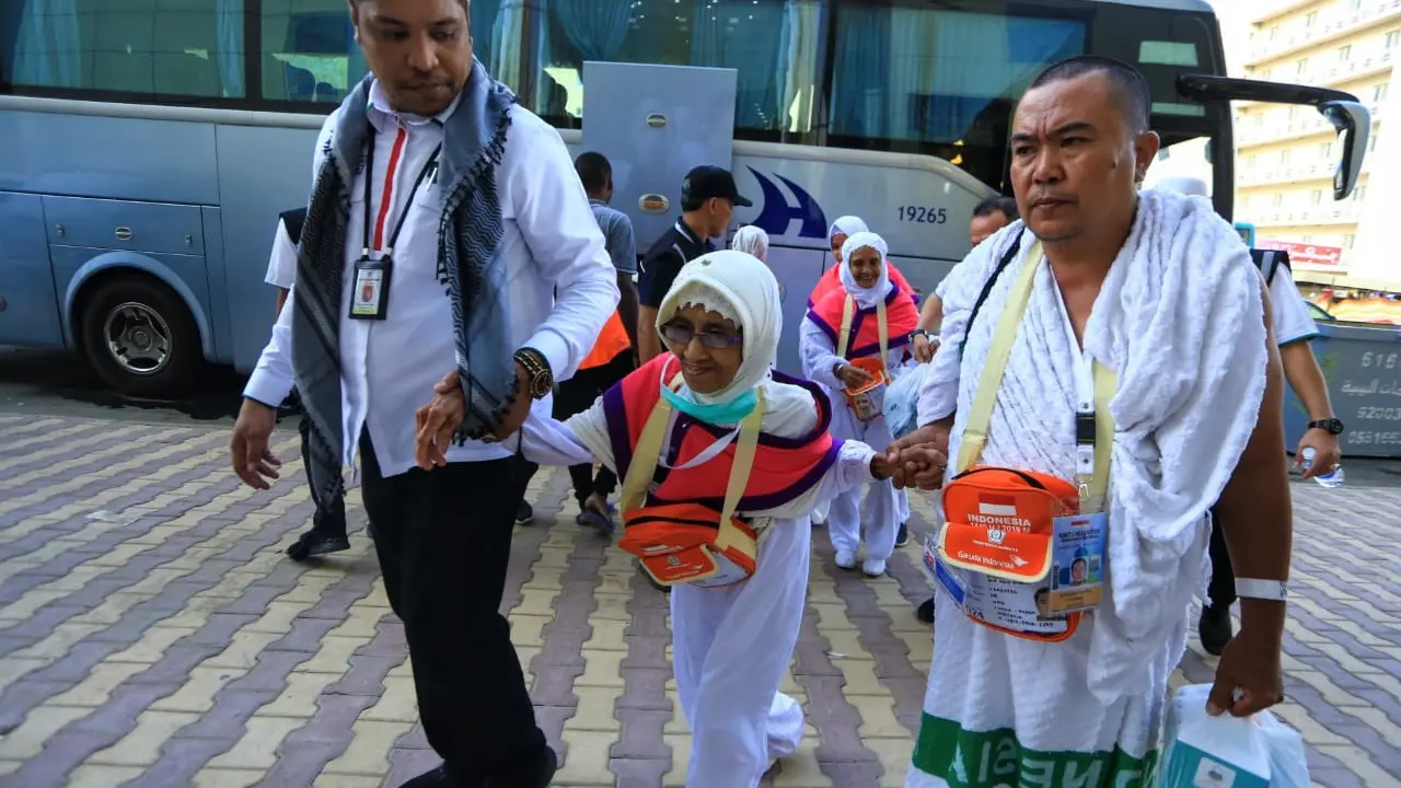 Jemaah haji Indonesia di Makkah. Bahauddin/MCH