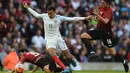 Gelandang bertahan - Dele Alli, dalam beberapa kali laga terakhir Inggris dirinya kerap jadi piihan utama. Meski baru berusia 20 tahun, pemain andalan Tottenham ini memiliki kemampuan di atas rata-rata. (AFP/Paul Ellis) 