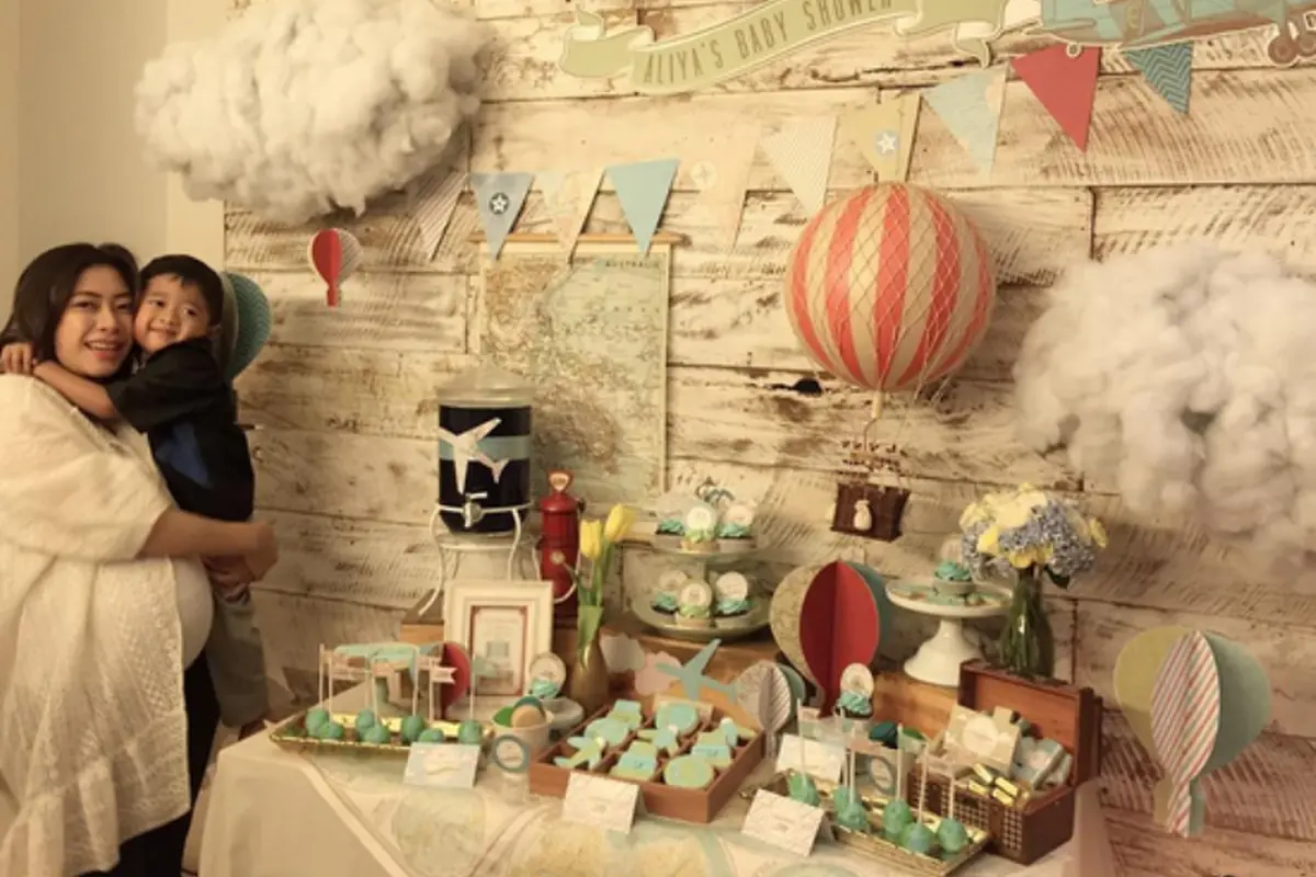 Baby shower kehamilan kedua Aliya Rajasa