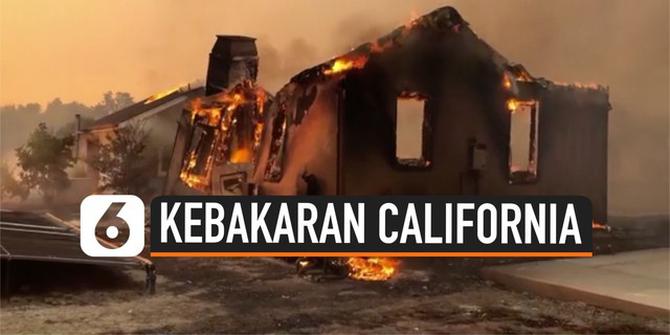 VIDEO: California Kebakaran, Puluhan Ribu Warga Dievakuasi