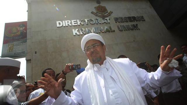 Rizieq Shihab Tersangka