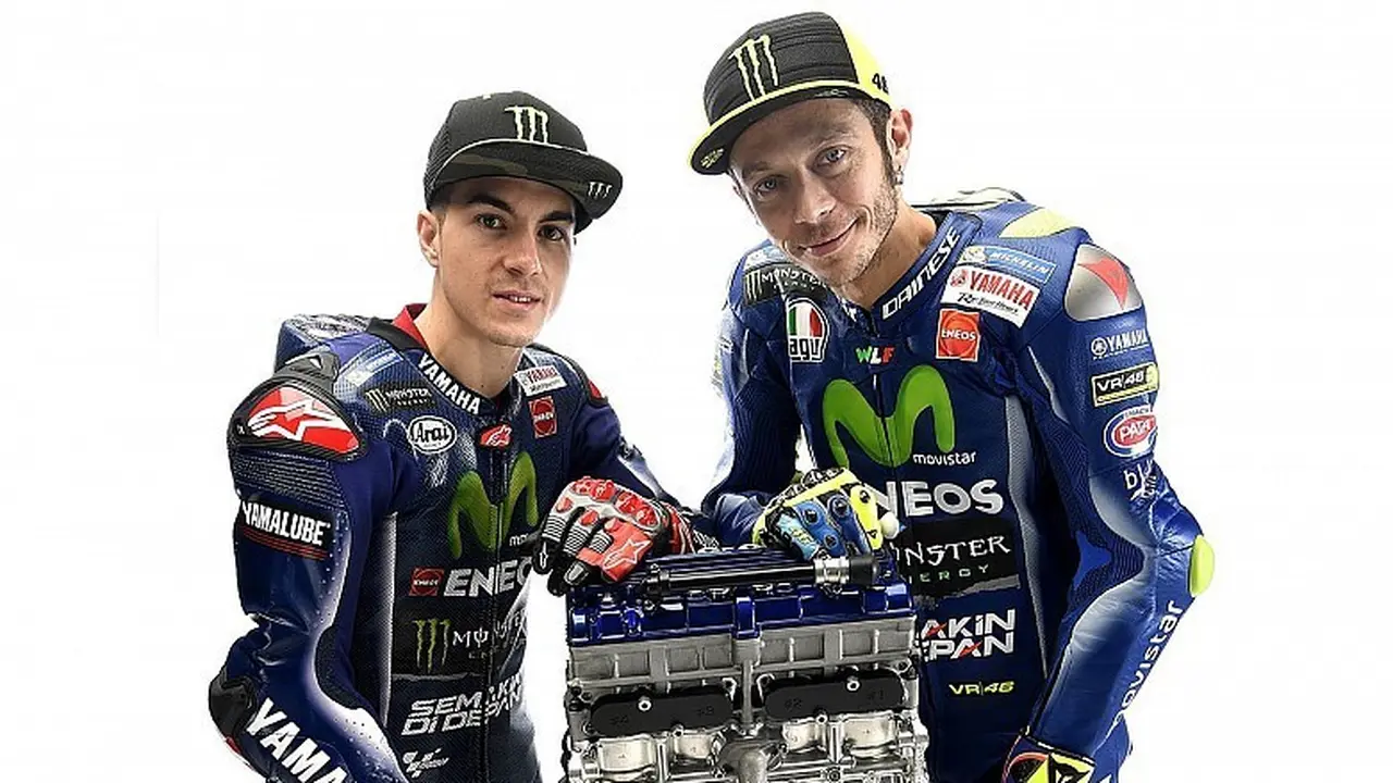 Maverick Vinales dan Valentino Rossi