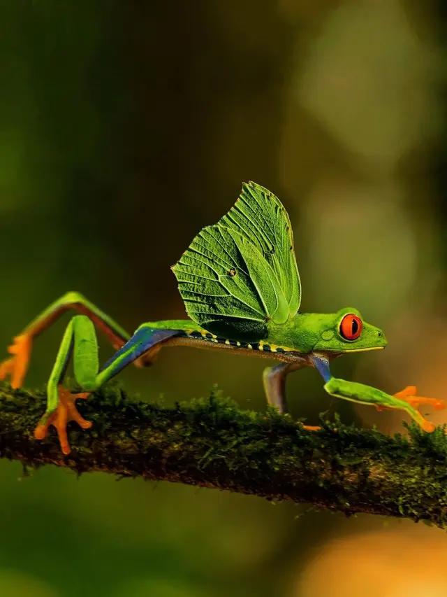 6 Editan Foto Katak dan Hewan Lain Ini Tampak Aneh, Kocak