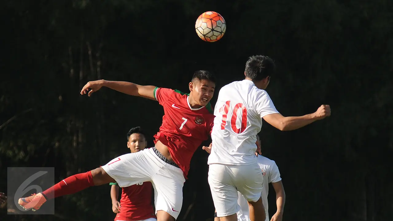 20160806-Sengit, Pemain Seleksi Timnas U-19 Takluk dari PON DKI Jaya