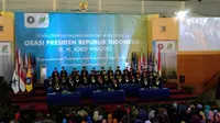 Presiden Jokowi hadiri Dies Natalies ke-54 Institut Pertanian Bogor (IPB).