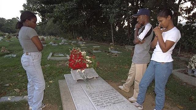 Batu nisan Andres Escobar