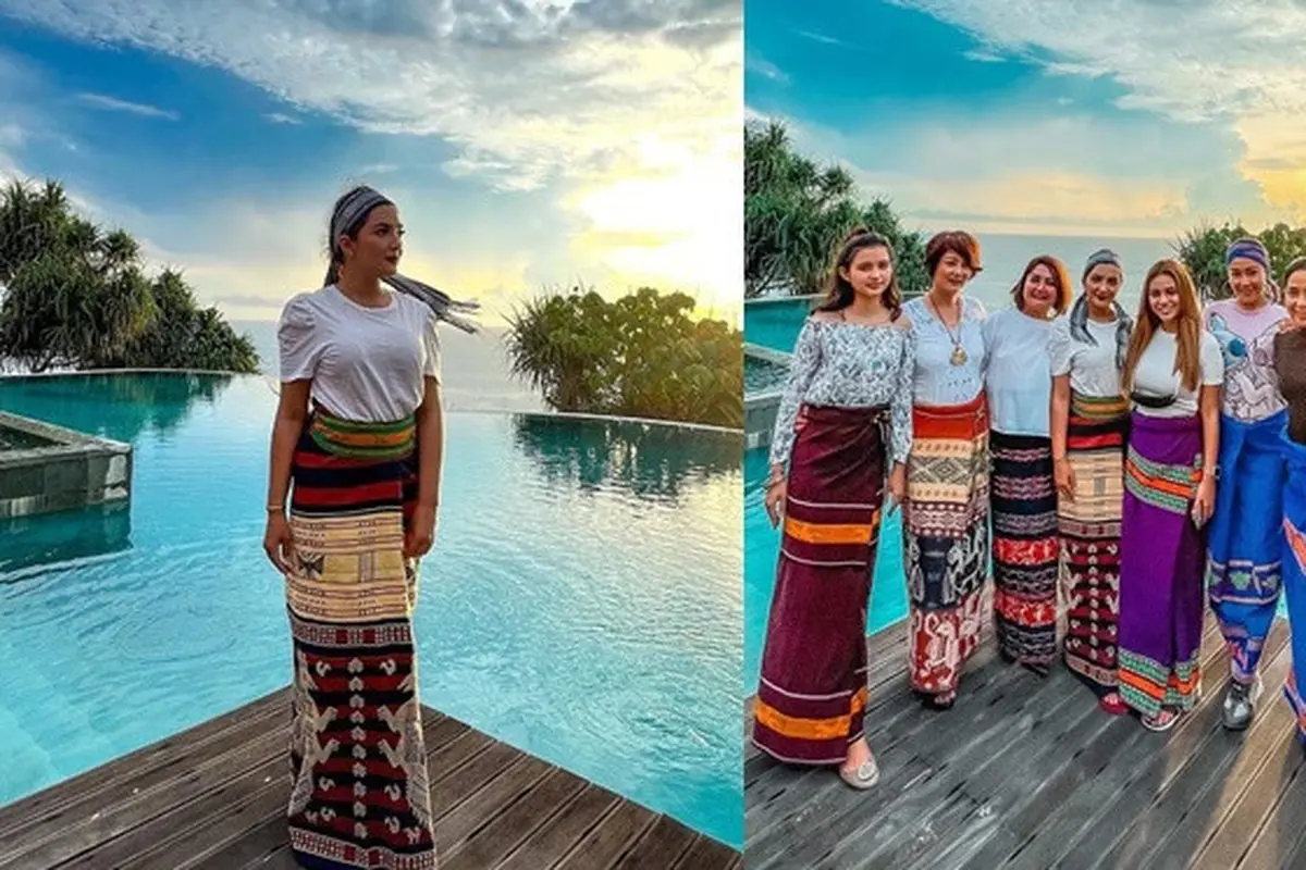 7 Potret Ashanty Liburan di Sumba, Sambil Jemput Asisten Rumah Tangganya