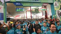 7500 peserta mengikuti Pertamina Eco Run 2018. Dok Pertamina