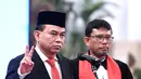 Jokowi menegaskan penyelesaian BTS tetap harus diutamakan. Dia menyebut penyelesaian kasus hukum korupsi BTS juga harus berjalan. (Biro Pers Sekretariat Presiden/Kris)