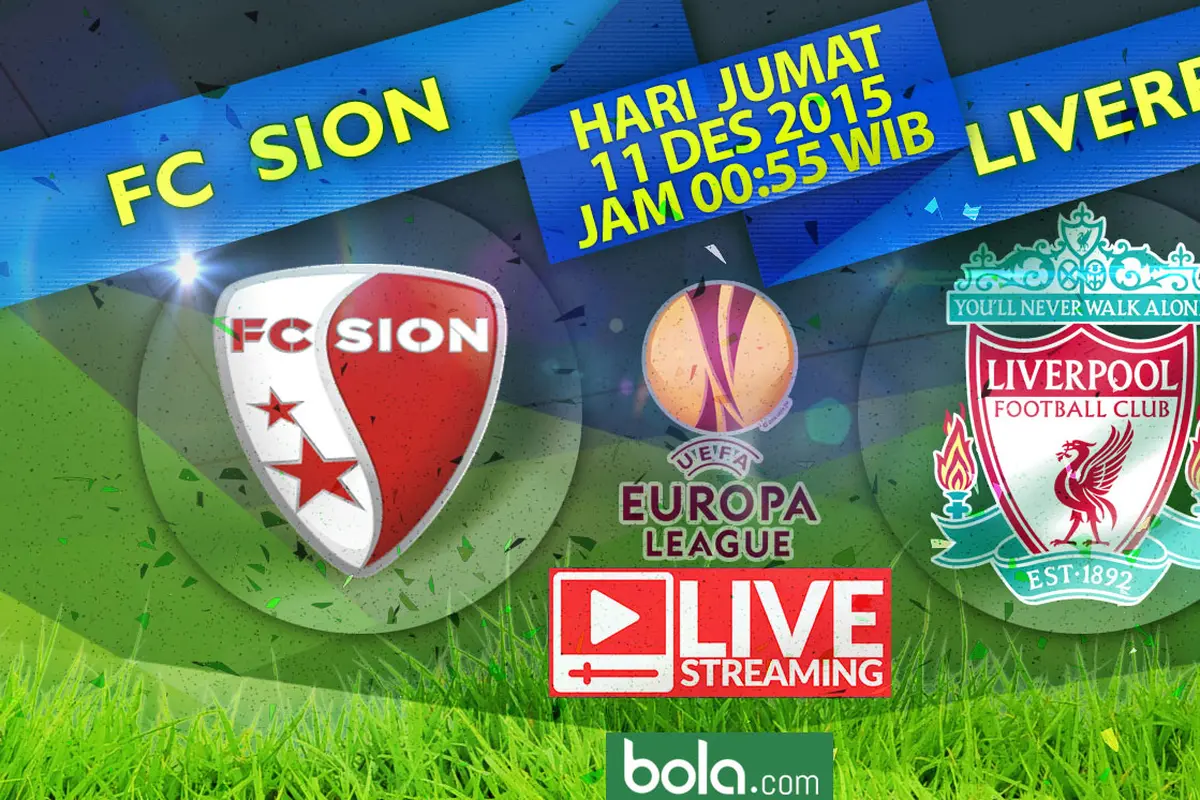 FC Sion vs Liverpool FC Live Streaming (bola.com/Rudi Riana)