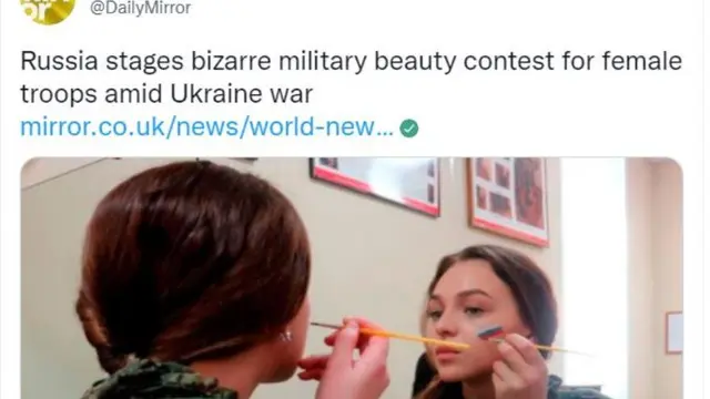 Rusia Gelar Kontes Kecantikan untuk Tentara Perempuan di Tengah Invasi ke Ukraina