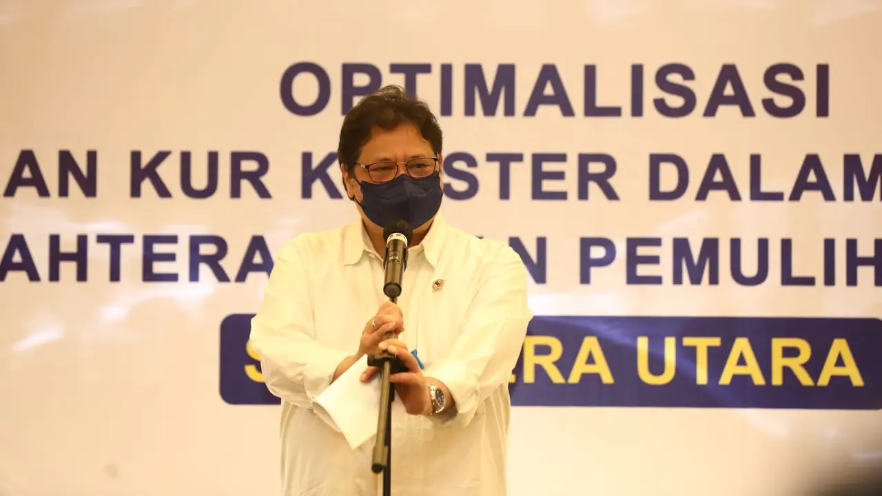 Menko Bidang Perekonomian, Airlangga Hartarto
