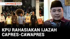 Komisi Pemilihan Umum membuat aturan baru soal dokumen pribadi capres dan cawapres untuk pemilu 2029. KPU tidak akan mempublikasikan 16 dokumen pribadi pasangan calon termasuk ijazah capres dan cawapres.