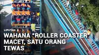 Wahana "Roller Coaster" Macet, Satu Orang Tewas