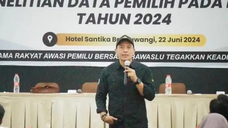 Kordinator Divisi Pencegahan, Parmas dan Humas Bawaslu Banyuwangi, Khomisa Indra Kurniawan  (Istimewa)