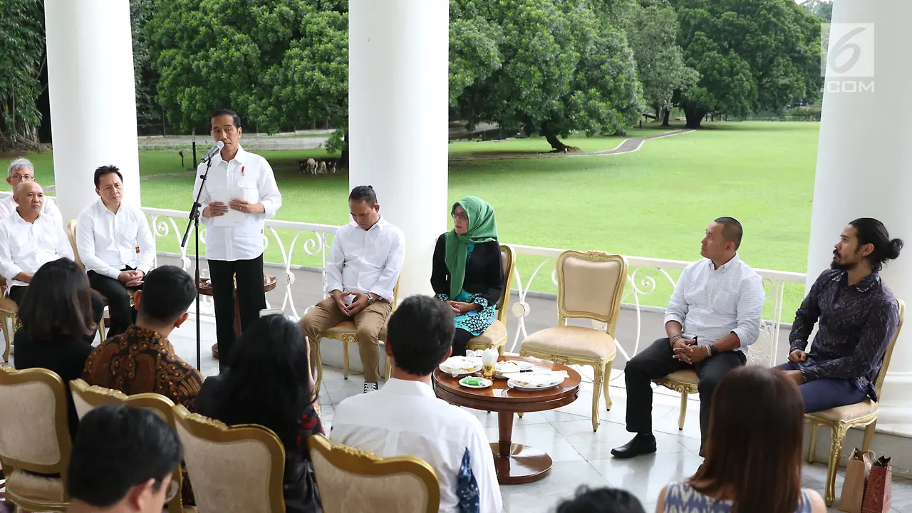 Dialog Kopi Sore Jokowi dengan Pelaku Industri Kopi Nasional