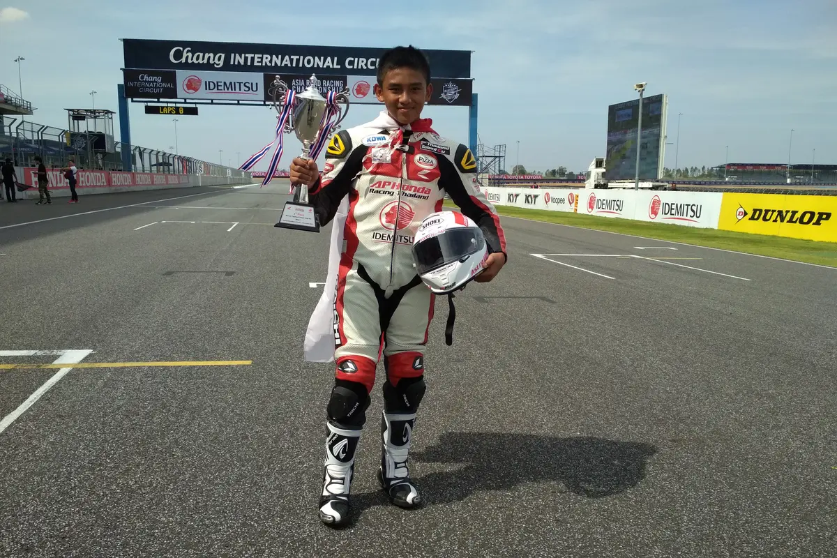 Mario Suryo Aji, Astra Honda Racing School, Thailand Talent Cup