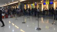 Operasional terminal domestik Bandara I Gusti Ngurah Rai (Foto: Dok PT Angkasa Pura I)