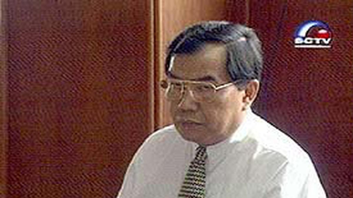 Syahril Sabirin Bebas