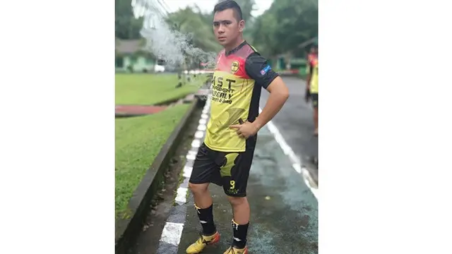 Andre Brimob (Sumber: Instagram/krissandro_23)