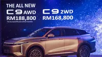 SUV Omoda C9 resmi masuk pasar Malaysia. (Paultan / Rendy Yansah)