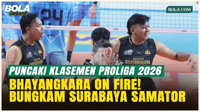 Selangkah Lagi Juara Putaran Pertama, Bhayangkara Presisi Menggila di Final Four Proliga 2026
