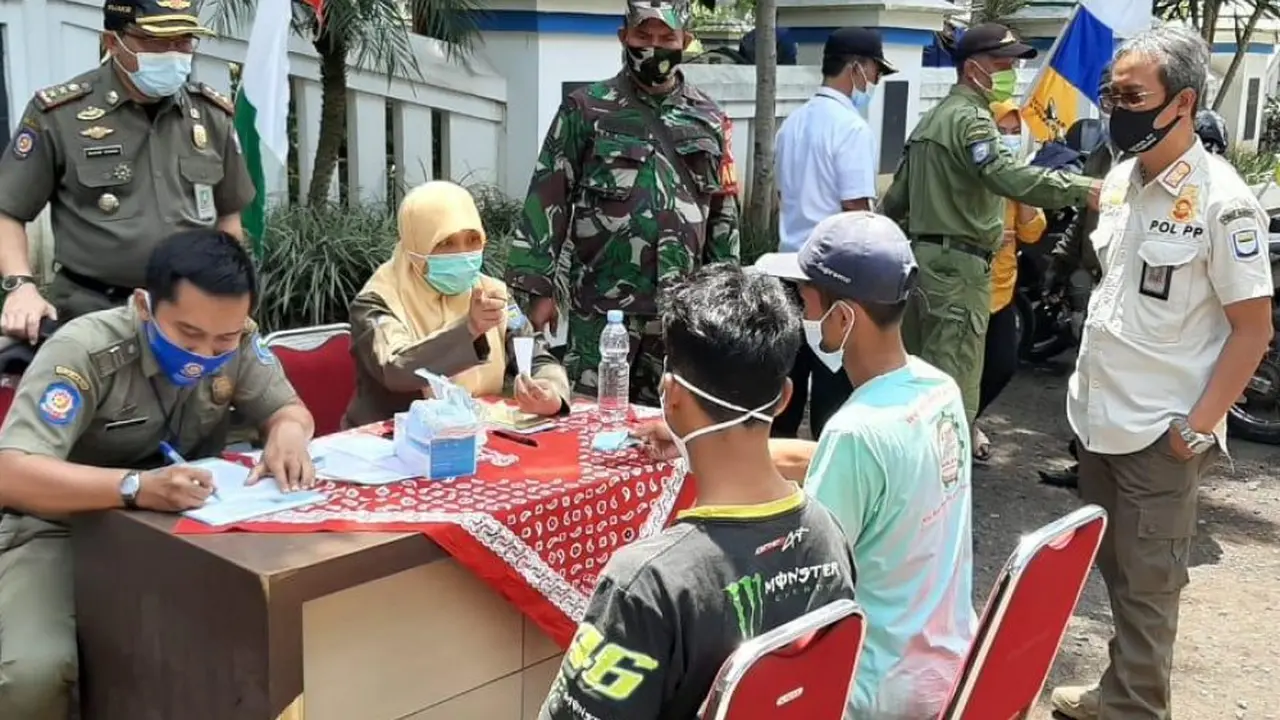 Pelanggar Protokol Kesehatan di Bandung kena sanksi