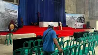 Kesiapan Gereja Katedral Kristus Raja Tanjungkarang sambut Hari Raya Paskah 2025. Foto : (Liputan6.com/Ardi).