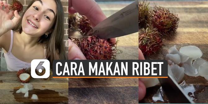 VIDEO: Viral Cara Makan Rambutan Buat Geram Netizen