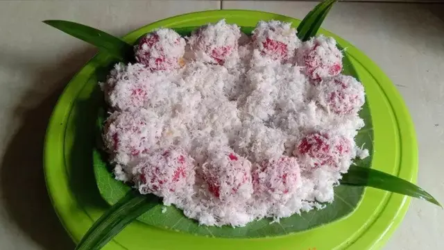 Resep klepon merah putih. (dok. Cookpad @Mama_wien1616224295)