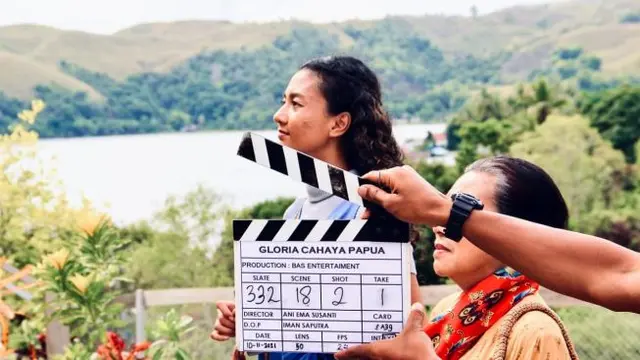 Adegan syuting Film Glo, Kau Cahaya