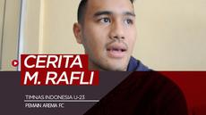 Berita video cerita pemain Arema FC, M. Rafli yang sempat tampil impresif bersama Timnas Indonesia U-23. Apakah ada latihan khusus baginya?