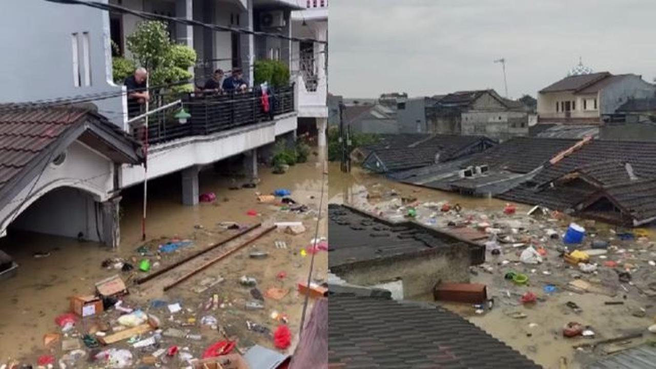 Viral Penampakan Banjir Bekasi 2025