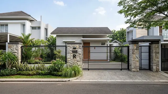 Model Pagar Rumah Minimalis untuk Lahan Sempit